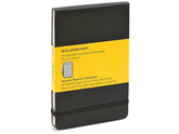 Moleskine Pocket Reporter Squared Notebook Black 9 Pcs Display - Al Masam Stationery LLC